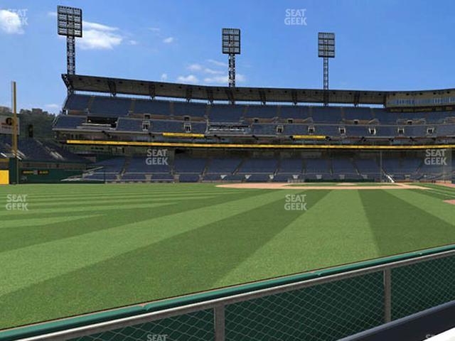 PNC Park - Section 134 Wc Seat View