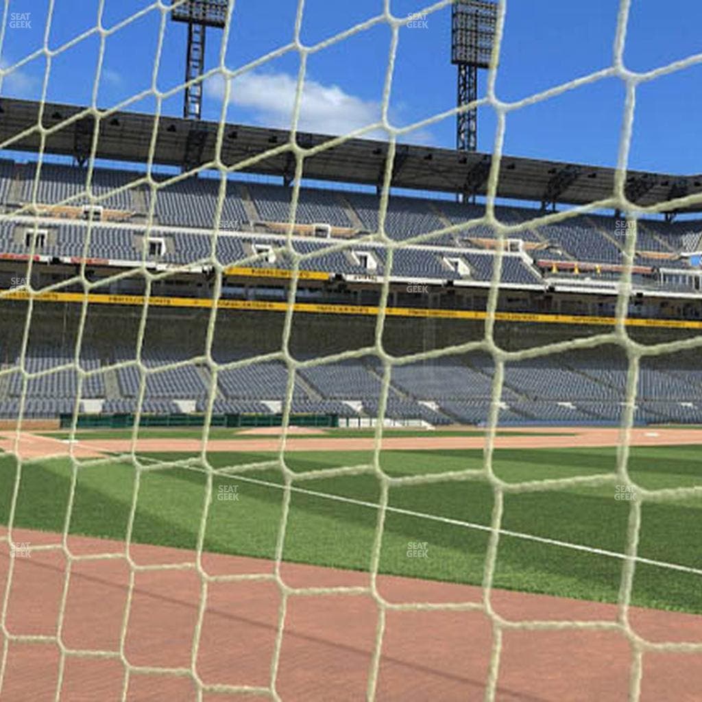 PNC Park - Section Baseline Box 1 B Wc Seat View