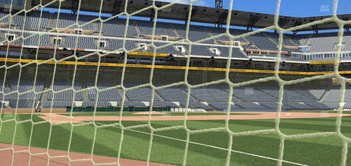 PNC Park - Section Baseline Box 1 B Wc Seat View