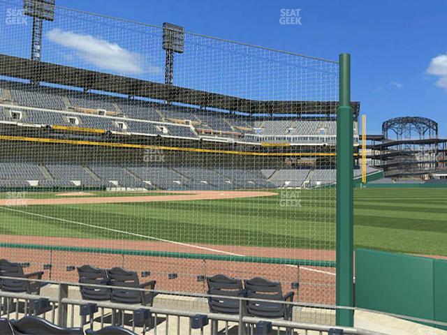 PNC Park - Section Baseline Box 1 Seat View