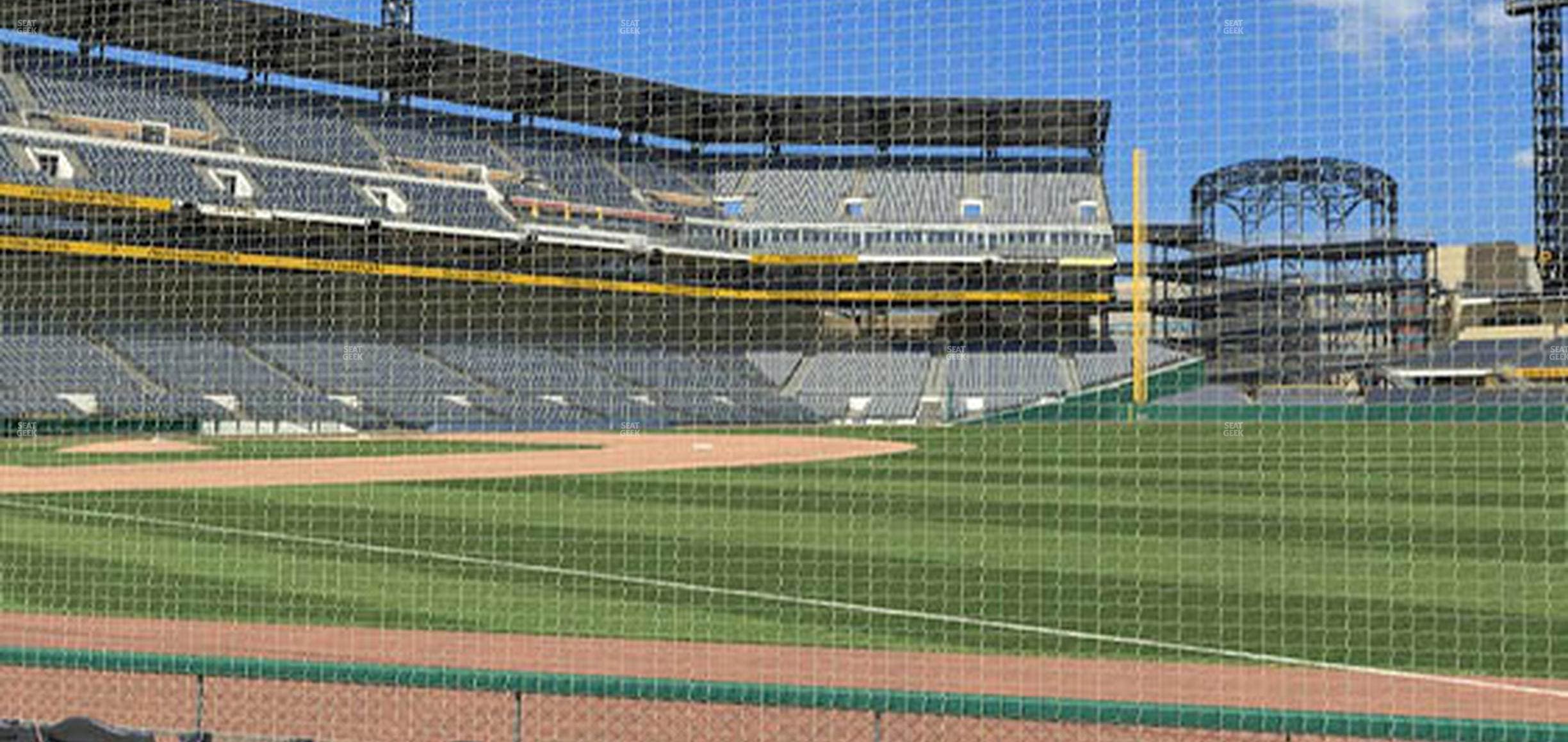 PNC Park - Section Baseline Box 2 Seat View