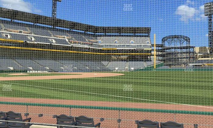PNC Park - Section Baseline Box 2 Seat View