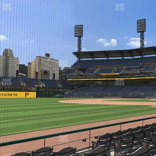 PNC Park - Section Baseline Box 29 Seat View