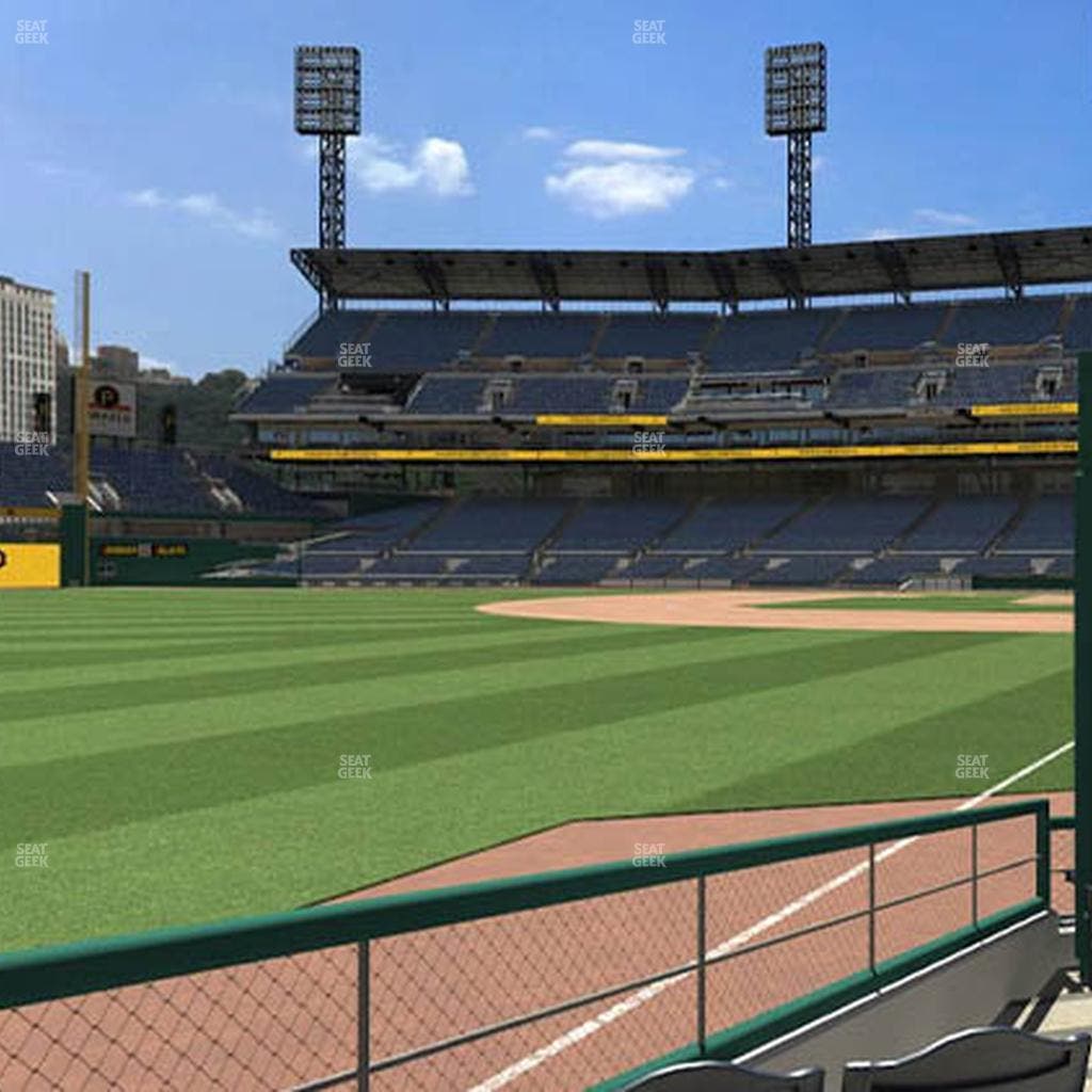 PNC Park - Section Baseline Box 32 Seat View