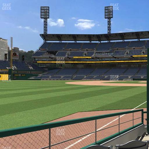 PNC Park - Section Baseline Box 32 Seat View