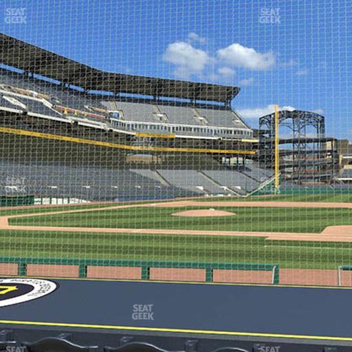 PNC Park - Section Dugout Box 10 Seat View