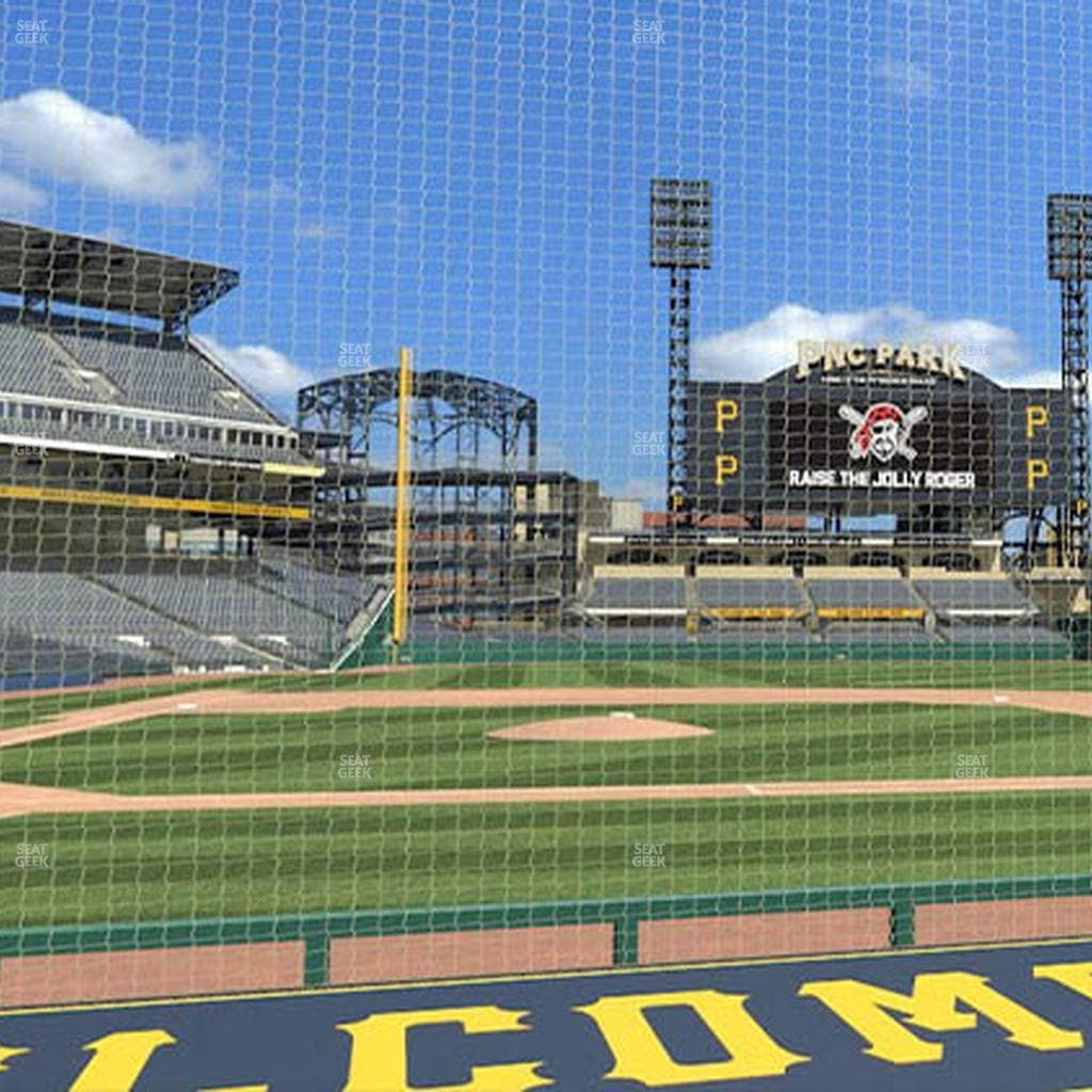 PNC Park - Section Dugout Box 12 Seat View