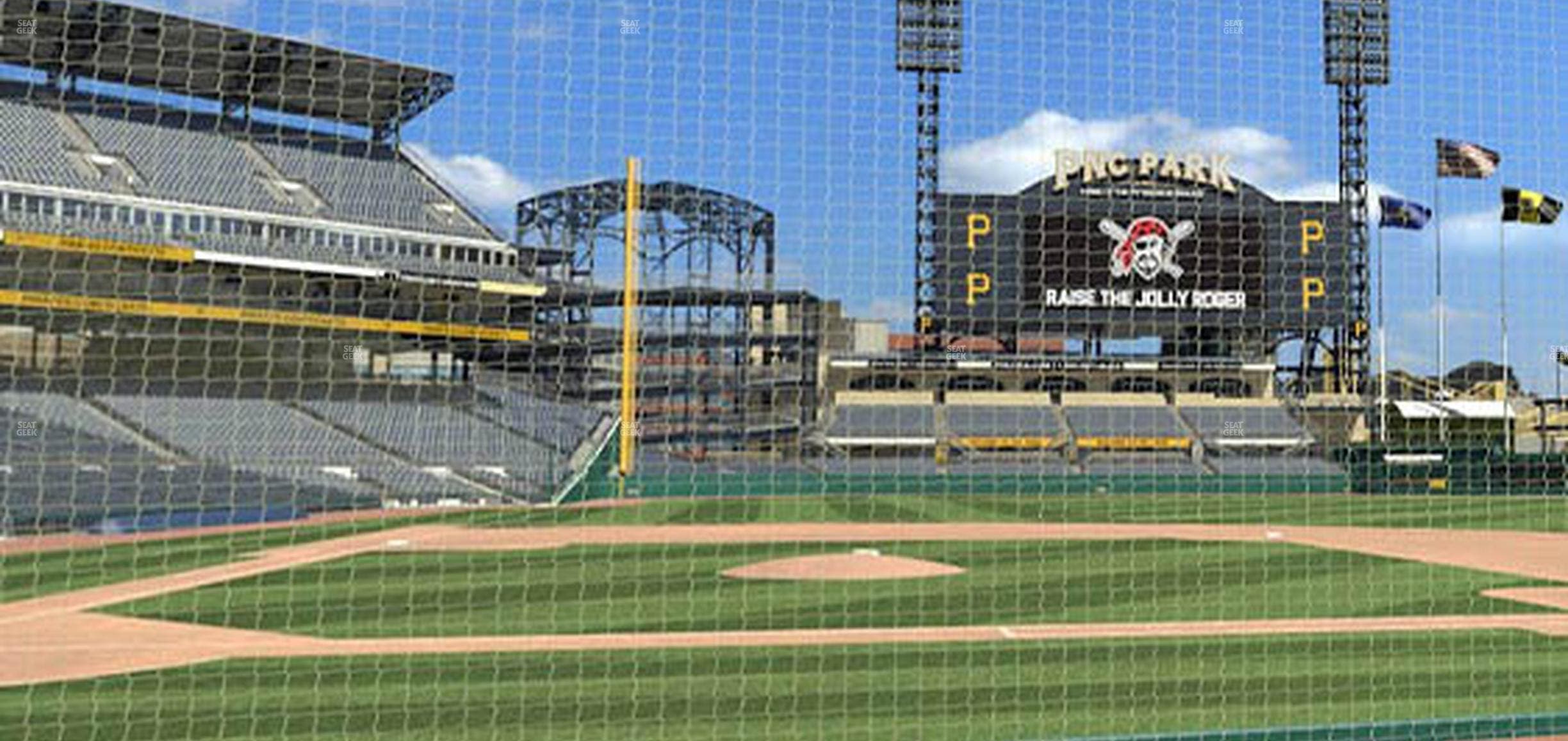 PNC Park - Section Dugout Box 12 Seat View