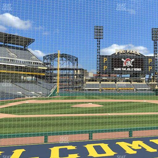 PNC Park - Section Dugout Box 12 Seat View