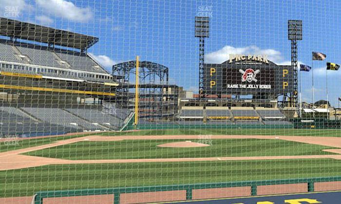 PNC Park - Section Dugout Box 12 Seat View