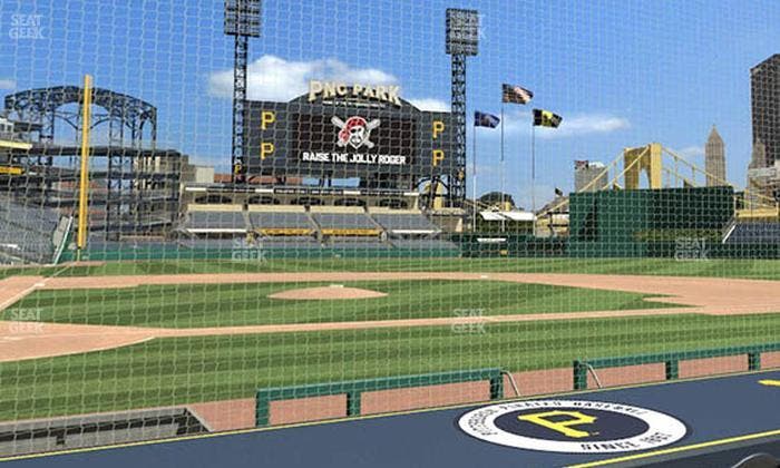 PNC Park - Section Dugout Box 13 Seat View