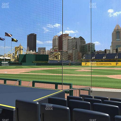 PNC Park - Section Dugout Box 20 Seat View