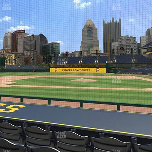 PNC Park - Section Dugout Box 21 Seat View