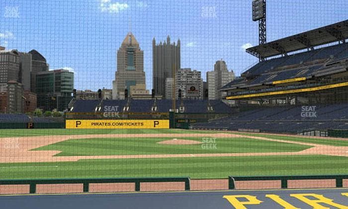 PNC Park - Section Dugout Box 22 Seat View