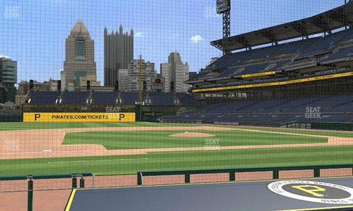 PNC Park - Section Dugout Box 23 Seat View
