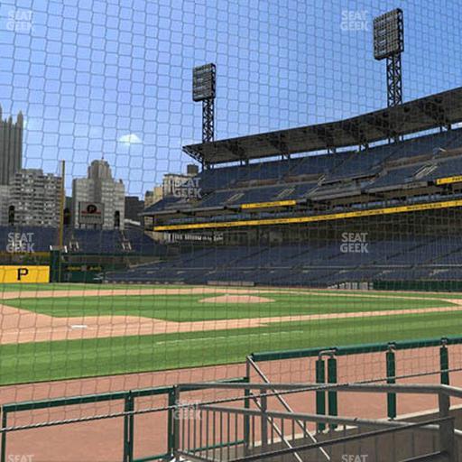 PNC Park - Section Dugout Box 24 Seat View