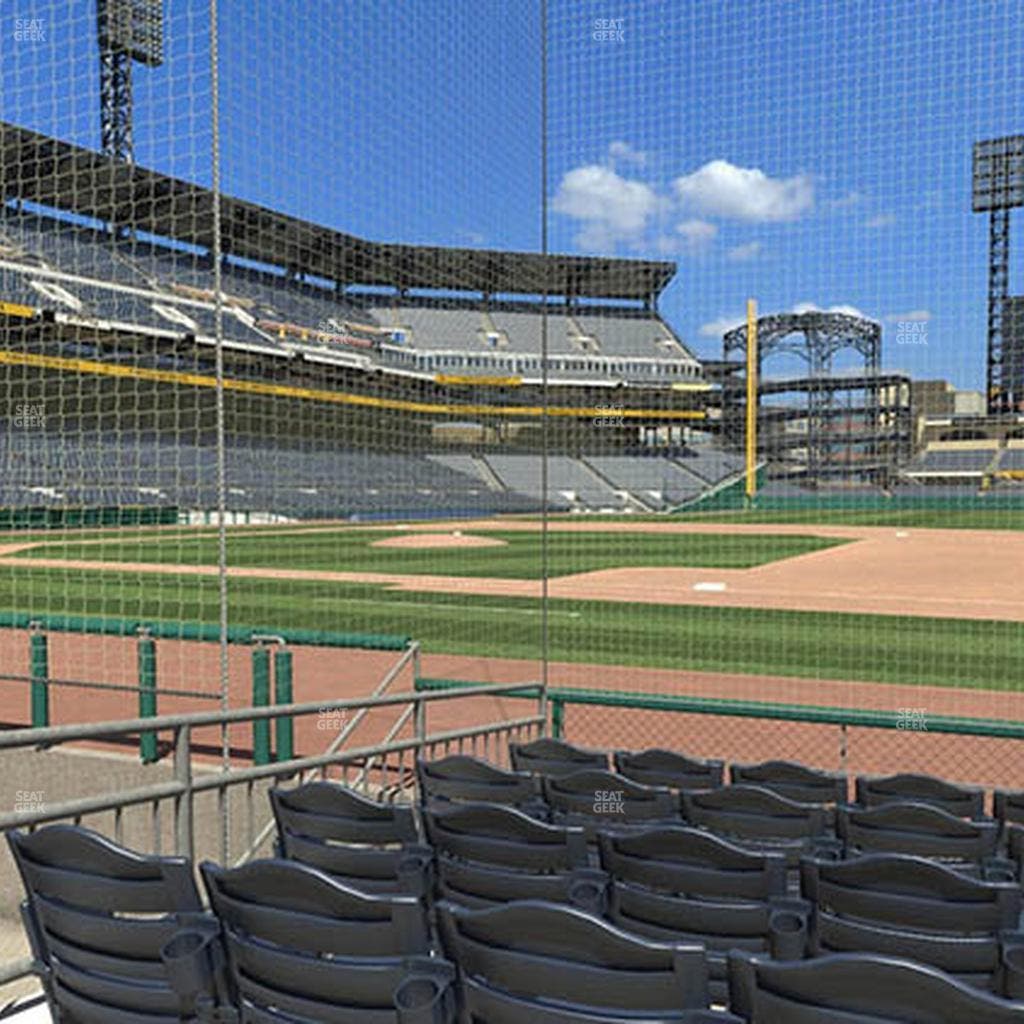 PNC Park - Section Dugout Box 9 Seat View