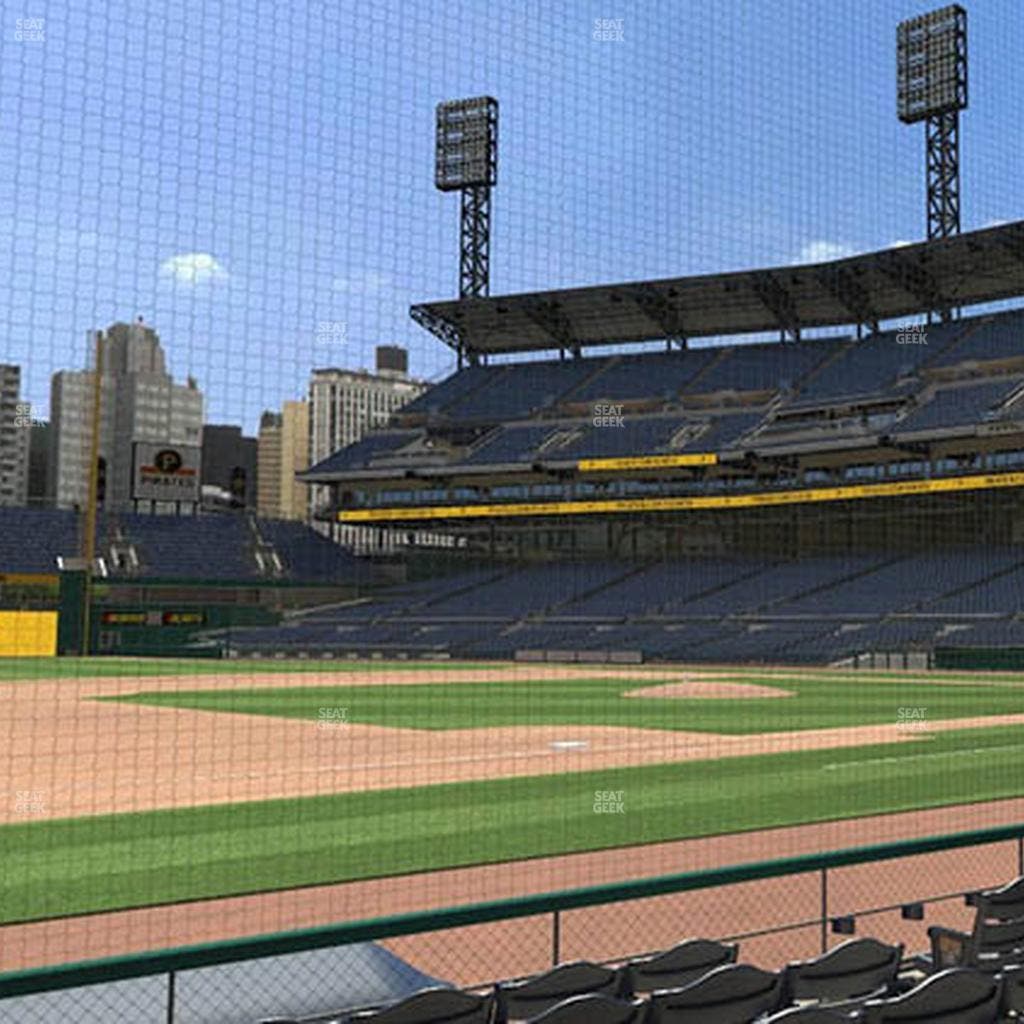 PNC Park - Section Field Box 25 Seat View
