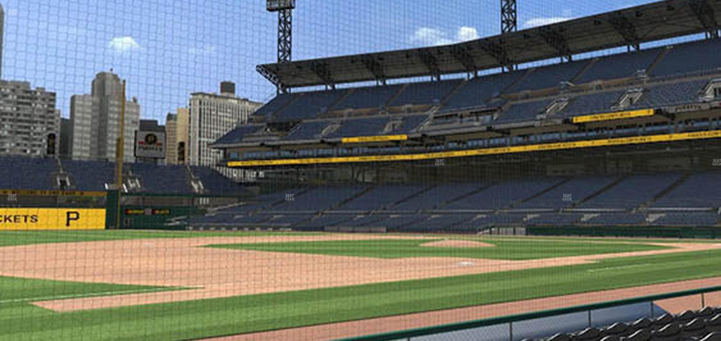 PNC Park - Section Field Box 26 Seat View