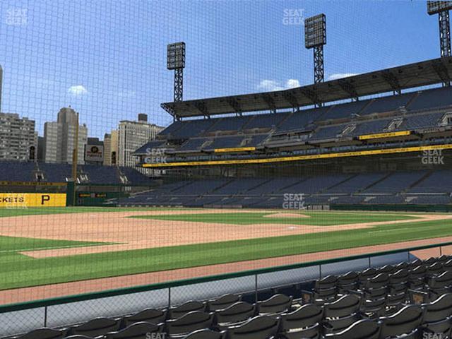 PNC Park - Section Field Box 26 Seat View
