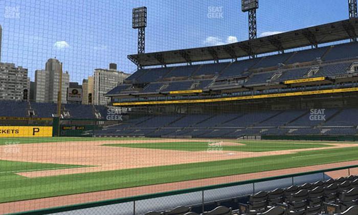 PNC Park - Section Field Box 26 Seat View