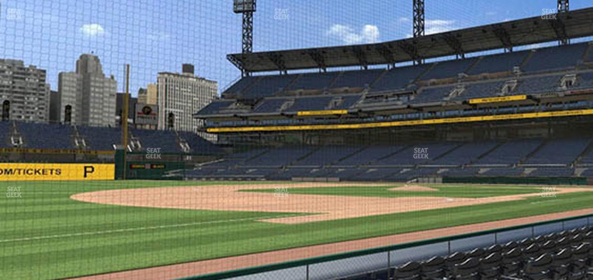PNC Park - Section Field Box 27 Seat View