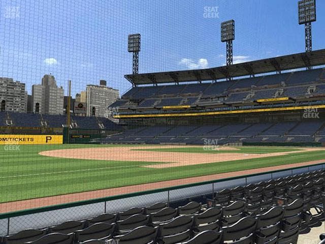 PNC Park - Section Field Box 27 Seat View