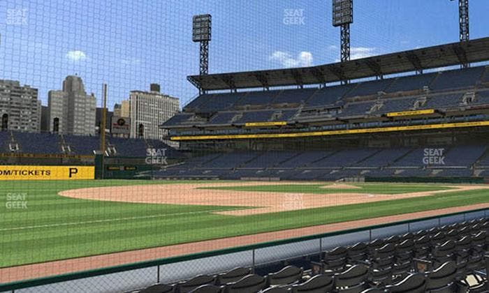 PNC Park - Section Field Box 27 Seat View