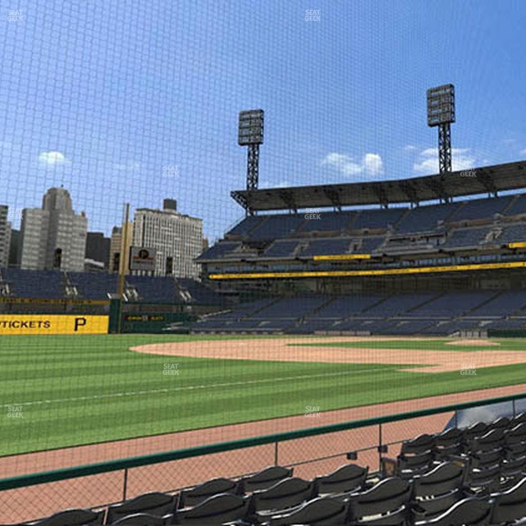 PNC Park - Section Field Box 28 Seat View