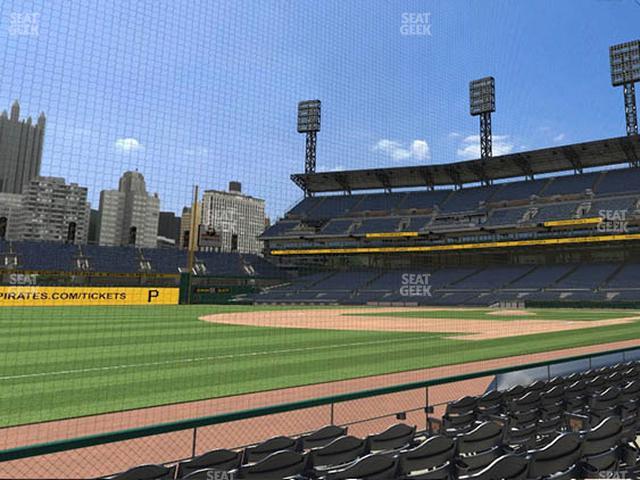 PNC Park - Section Field Box 28 Seat View