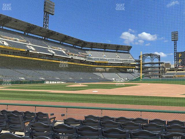 PNC Park - Section Field Box 8 Seat View