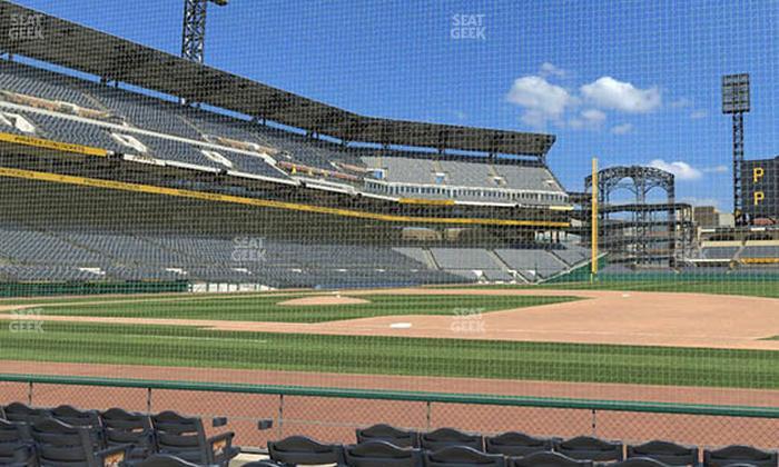 PNC Park - Section Field Box 8 Seat View