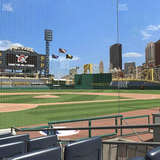 PNC Park - Section Home Plate Club 14 Seat View