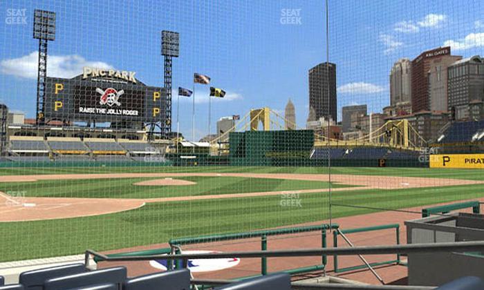 PNC Park - Section Home Plate Club 14 Seat View