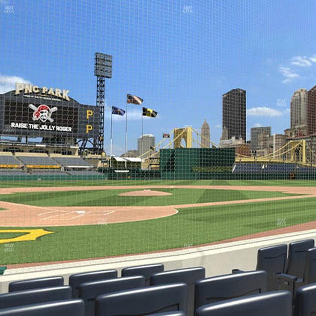PNC Park - Section Home Plate Club 15 Seat View