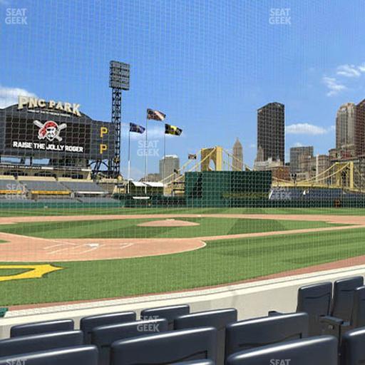 PNC Park - Section Home Plate Club 15 Seat View