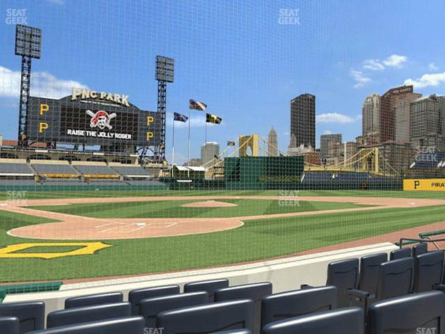 PNC Park - Section Home Plate Club 15 Seat View