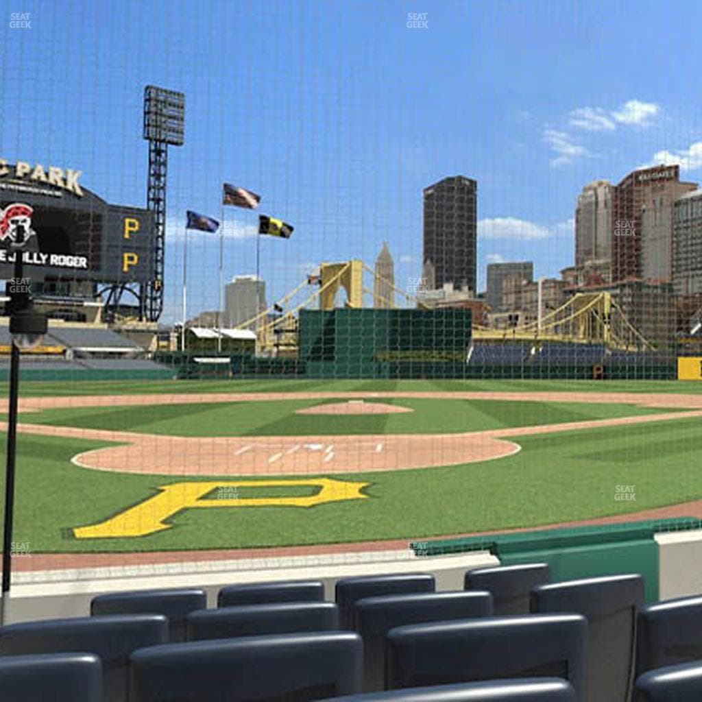 PNC Park - Section Home Plate Club 16 Seat View