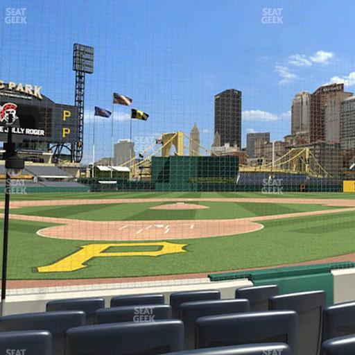 PNC Park - Section Home Plate Club 16 Seat View