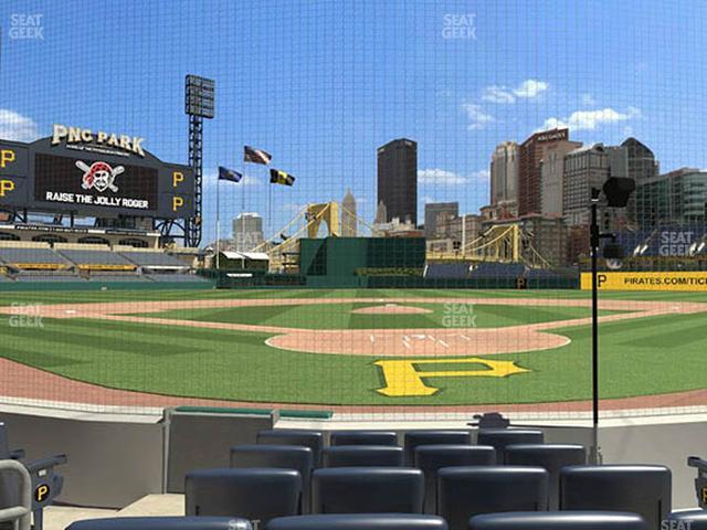 PNC Park - Section Home Plate Club 17 Seat View