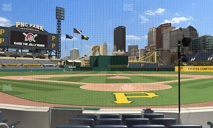 PNC Park - Section Home Plate Club 17 Seat View