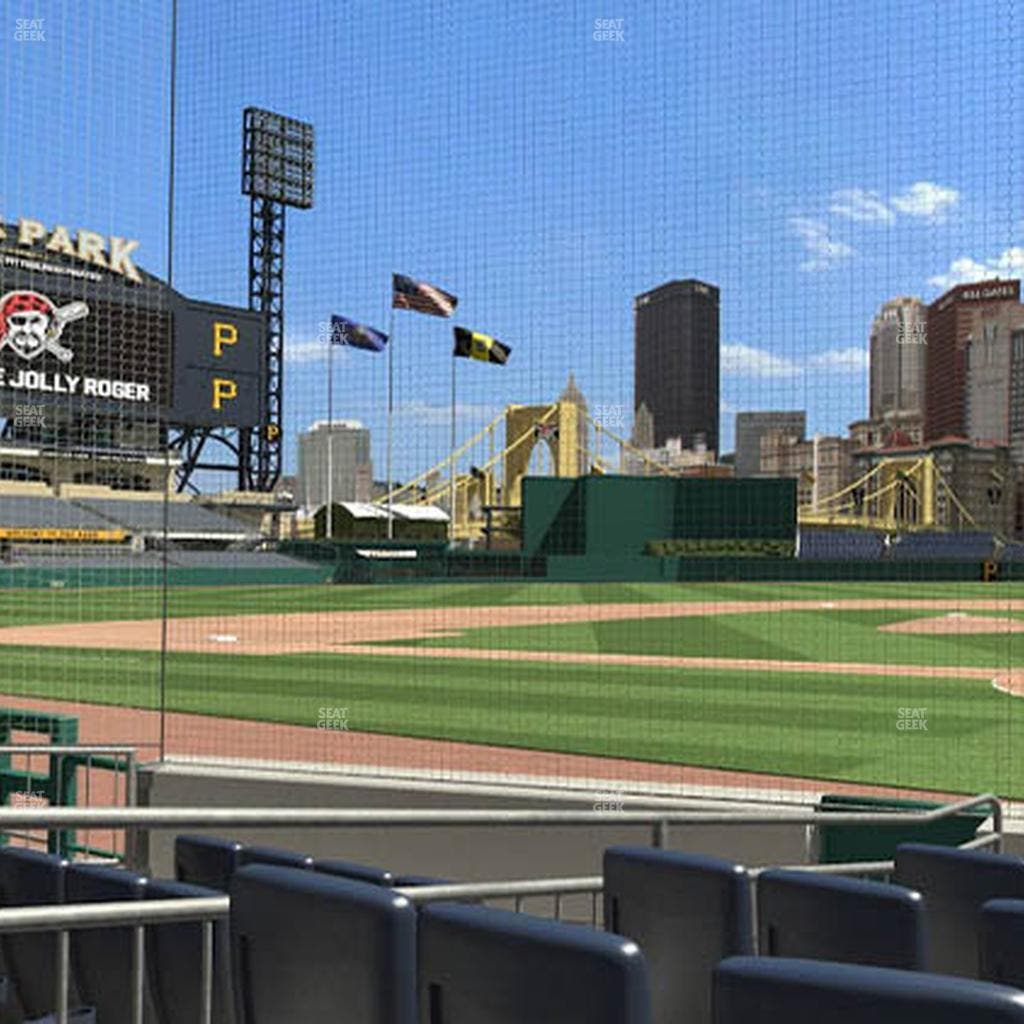 PNC Park - Section Home Plate Club 19 Seat View