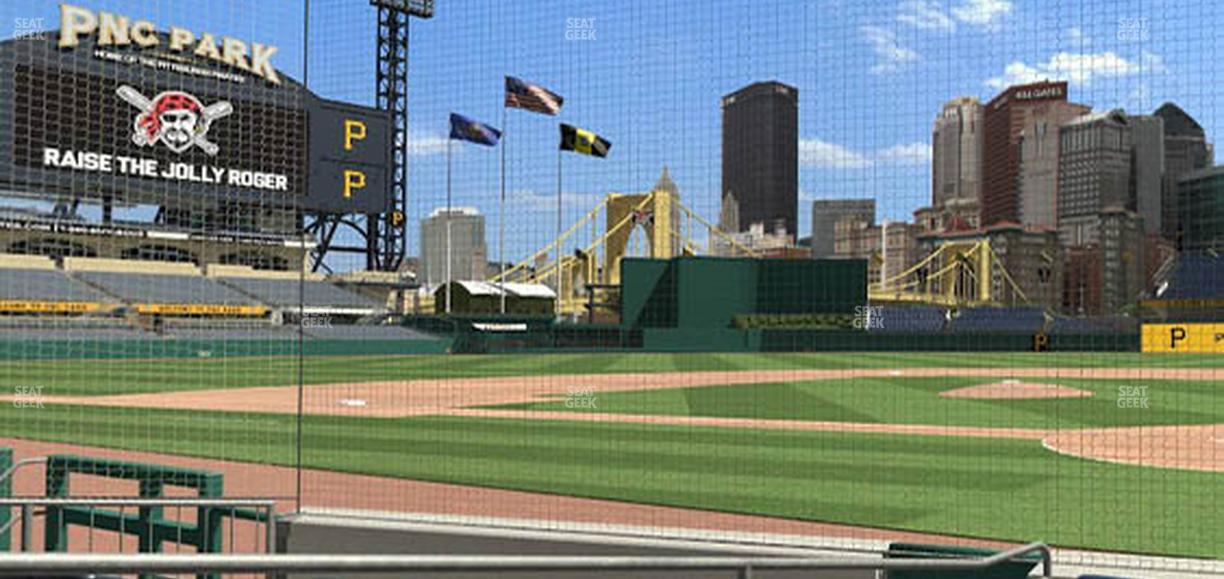 PNC Park - Section Home Plate Club 19 Seat View
