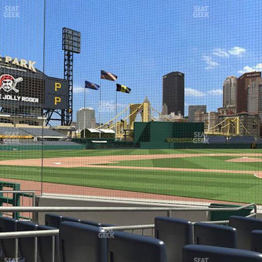 PNC Park - Section Home Plate Club 19 Seat View