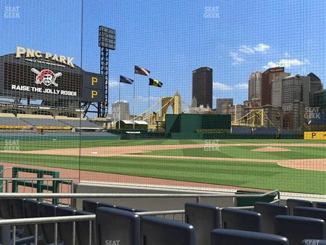 PNC Park - Section Home Plate Club 19 Seat View