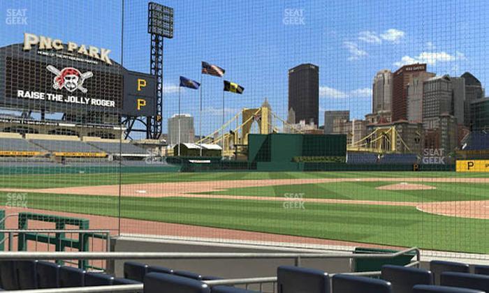 PNC Park - Section Home Plate Club 19 Seat View