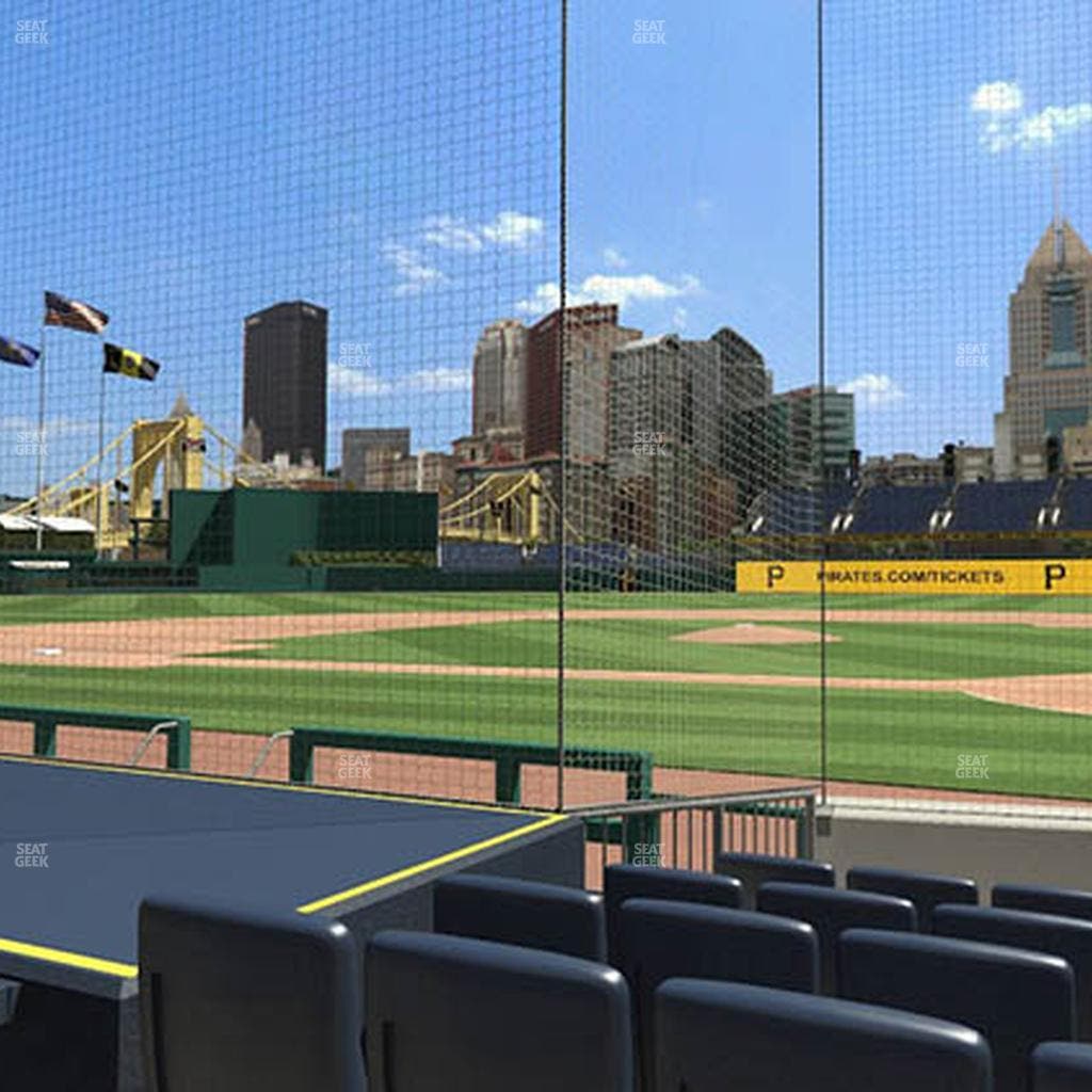 PNC Park - Section Home Plate Club 20 Seat View