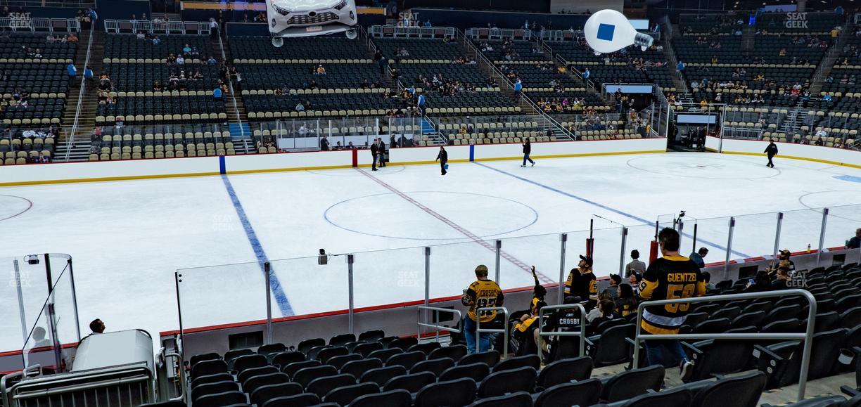 PPG Paints Arena - Section 103 Seat View
