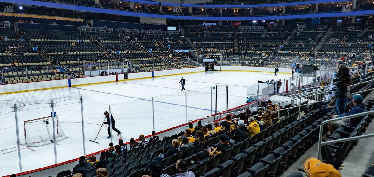 PPG Paints Arena - Section 104 Seat View