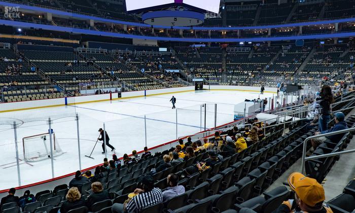 PPG Paints Arena - Section 104 Seat View